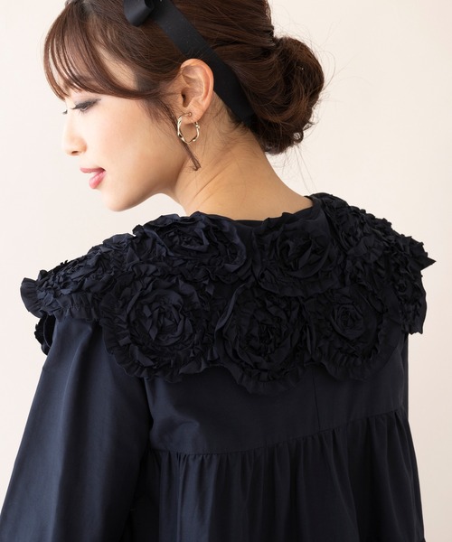 Rose Tiara（ローズティアラ） チュニック ローズカラーティアード切替