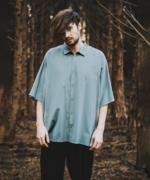 NO ID.（ノーアイディー） シャツ 「NO ID.」Linen Touch Dolman