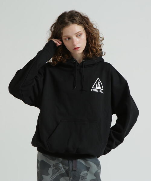AVIREX（アヴィレックス） パーカー 「WEB＆DEPOT限定」BLACK SCORPION