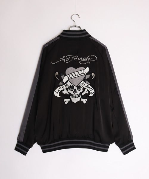 Ed Hardy（エド・ハーディー） スカジャン ラブキル スカジャン メンズ
