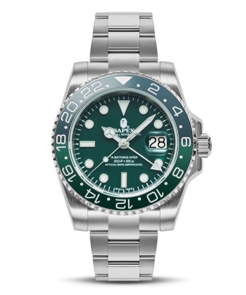 A BATHING APE（アベイシングエイプ） 腕時計 TYPE 2 BAPEX M メンズ