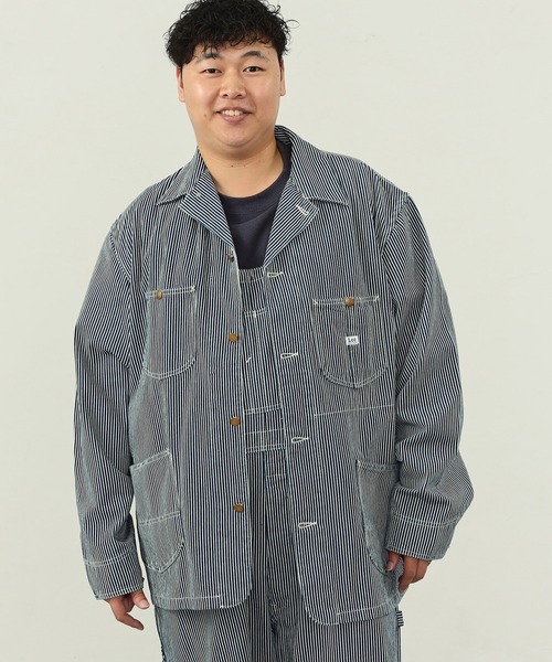 Lee（リー） デニムジャケット gジャン 「大きいサイズ」カバーオール