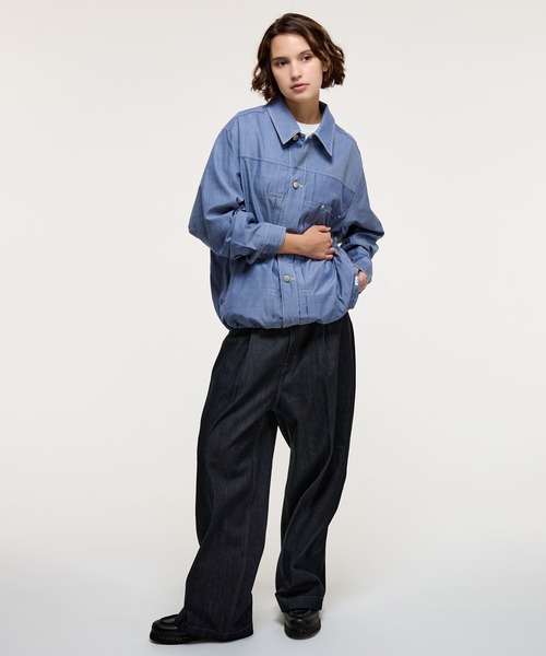 WETTEMPT ジーンズ 1 TUCK DENIM TROUSERS / ワンタックデニム