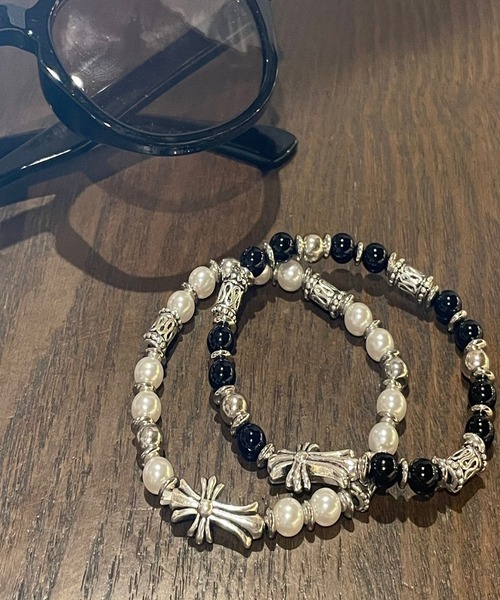 1004ST ブレスレット メンズ シルバーブレスレット 2SET メンズ
