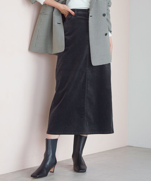 23区（ニジュウサンク） スカート 「洗える」23区DENIM ベルベット