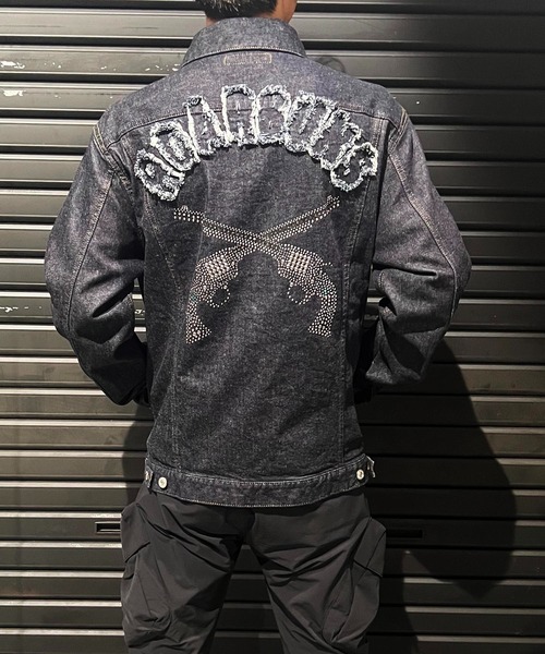 roar guns（ロアーガンズ） デニムジャケット gジャン DENIM JKT BACK