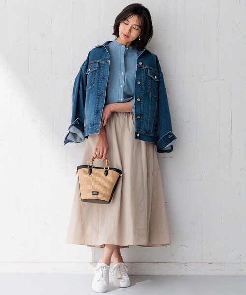デニムジャケット gジャン 「再入荷/RED CARD TOKYO×23区」オーバー