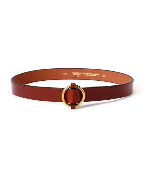 TORY LEATHER（トリーレザー） ベルト Strap Belts with Ring Buckle