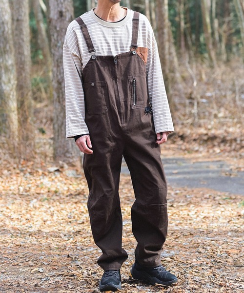 S'more オーバーオール サロペット HALF ZIP BIG OVERALL メンズ