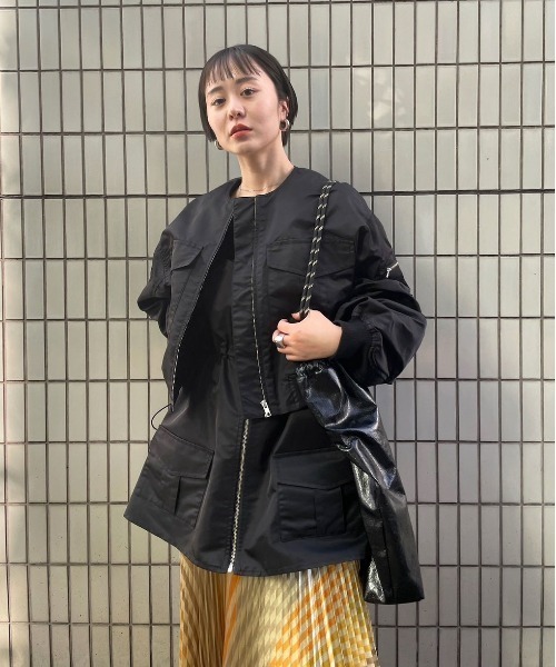 Ameri（アメリ） ma1 ma-1 MODERN MILITARY SET JACKET レディース