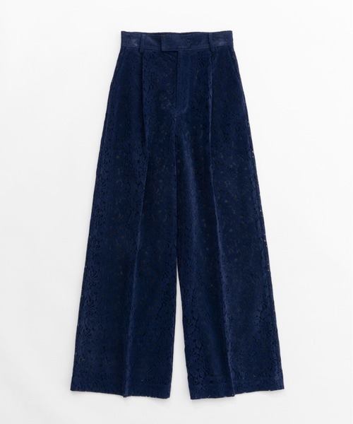MAISON SPECIAL（メゾンスペシャル） パンツ Flocky Lace Pants
