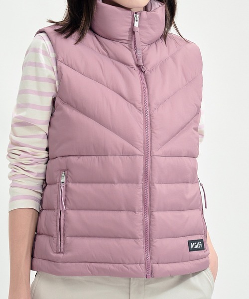 AIGLE（エーグル） ダウンベスト ベスト 撥水 キルティンナイロン