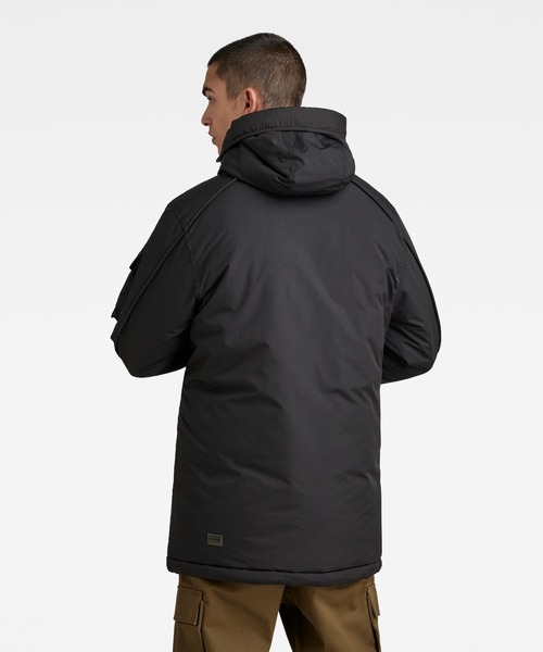 G-STAR RAW ダウンジャケット ダウン VODAN PADDED HOODED PARKA