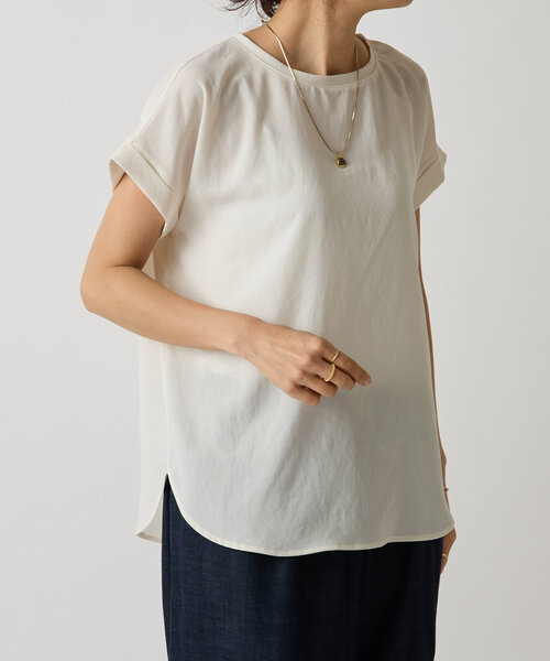 BEARDSLEY（ビアズリー） ブラウス シャツ ストレッチジョーゼット