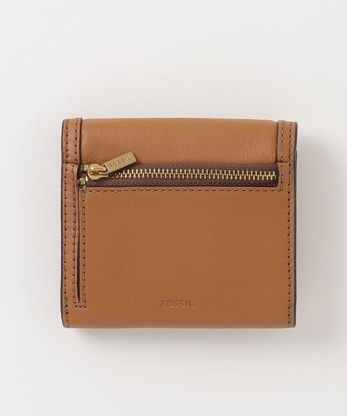 FOSSIL（フォッシル） 財布 三つ折り財布 レディース レザー ブラウン
