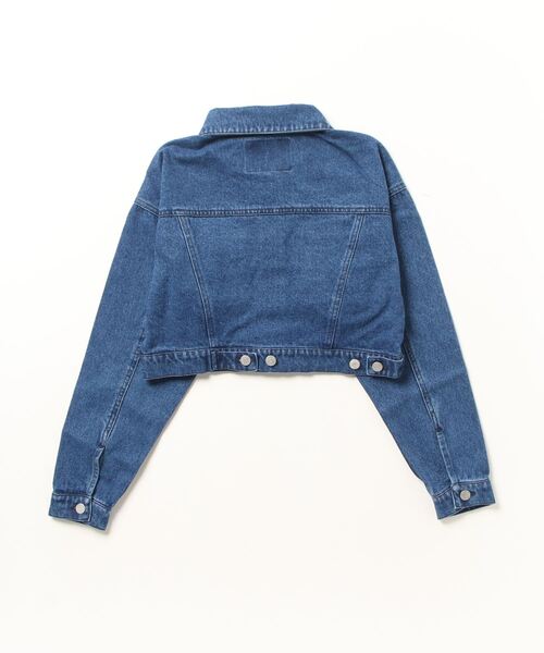 Subciety（サブサエティ） デニムジャケット gジャン CROPPED DENIM