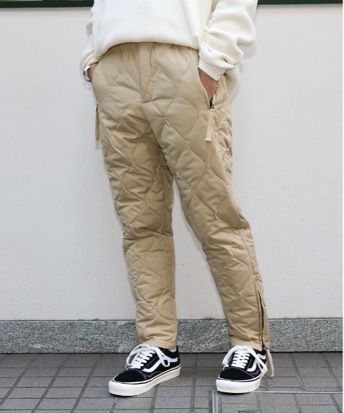 TAION（タイオン） パンツ MILITARY “ZIP SLIT”PARACHUTE DOWN PANTS