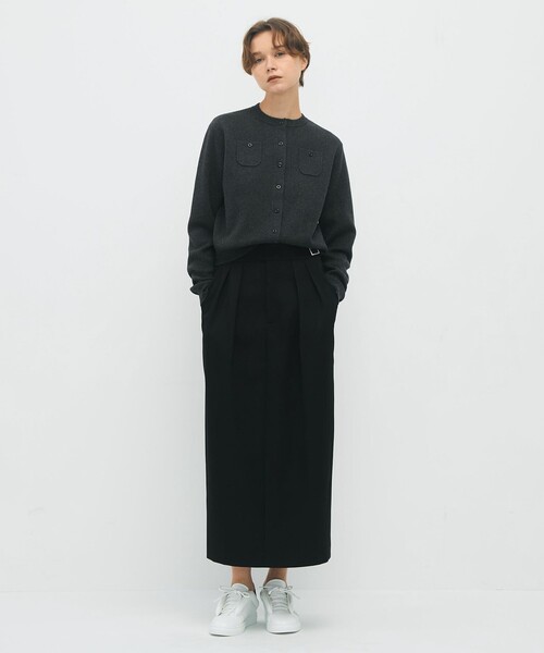 CABaN（キャバン） カーディガン コットンカシミヤ クルーネック