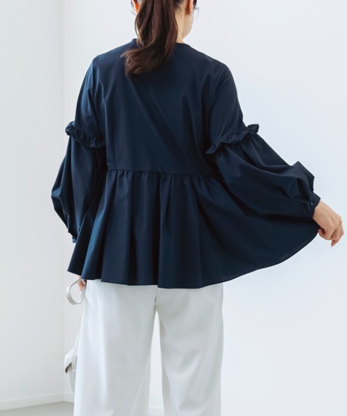 Sono（ソーノ） ブラウス シャツ 「定番人気ブラウス」ご自宅でお洗濯