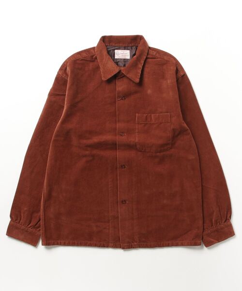 2AM シャツ 「TOWNCRAFT タウンクラフト」50S CORDUROY LS SHIRTS