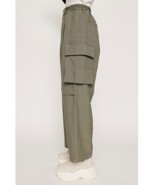 SLY（スライ） スラックス パンツ KNEE ZIP CARGO PT ニージップ