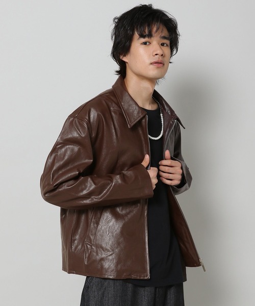 ALAND 革ジャン ライダース 「UNISEX」VASTIC／シンプルレザー