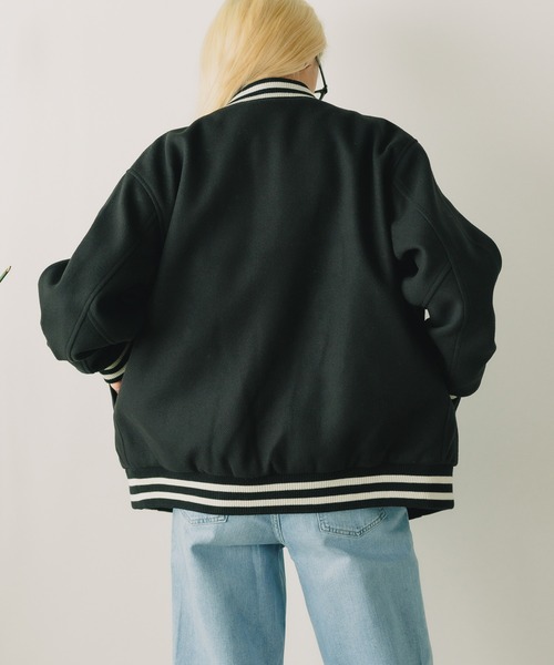 SKOOKUM（スクーカム） ジャケット スタジャン Light Varsity Jacket