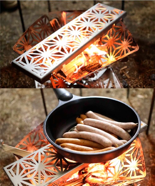 S'more 和柄組立焚き火台 Mサイズ : ZOZOTOWN Yahoo!店 - 通販 - Yahoo