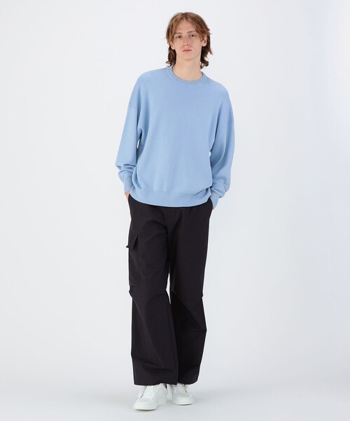 CABaN（キャバン） セーター ニット コットンカシミヤ クルーネック
