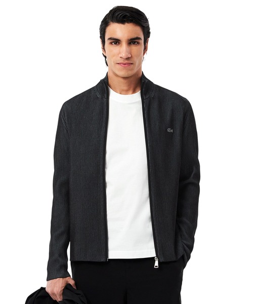 LACOSTE（ラコステ） カーディガン リブニットトラックジャケット