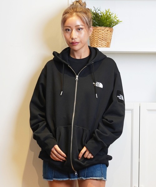 THE NORTH FACE（ザ ノースフェイス） パーカー SQUARE LOGO F/Z