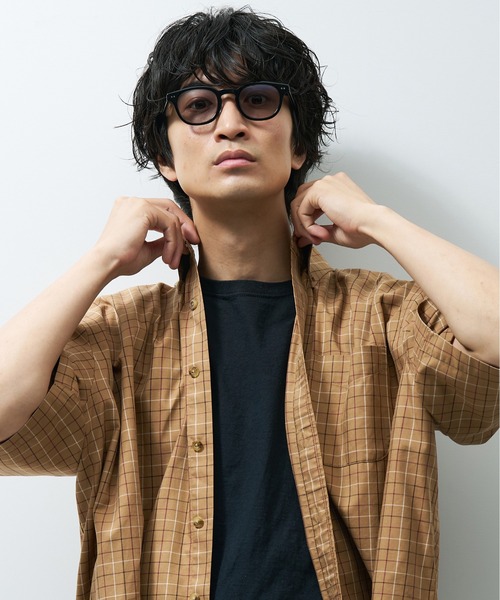Zoff（ゾフ） サングラス 「WEB限定」ウェリントン型サングラス｜太縁