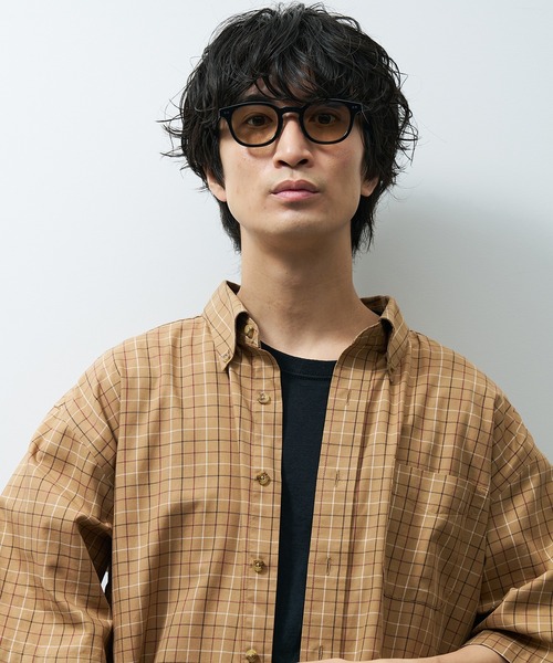 Zoff（ゾフ） サングラス 「WEB限定」ウェリントン型サングラス｜太縁