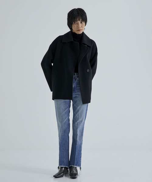 CINOH（チノ） コート アウター 「CINOH/チノ」別注 WOOL CASIMERE W