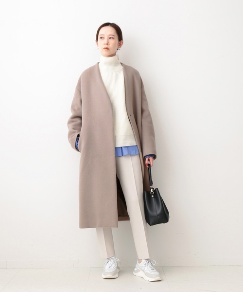 IENA（イエナ） MANTECO ノーカラーコート◇ : ZOZOTOWN Yahoo!店