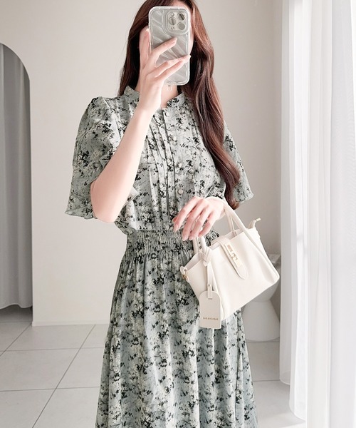 mily bilet ワンピース 「mily bilet」大人かわいいを咲かせる。花柄