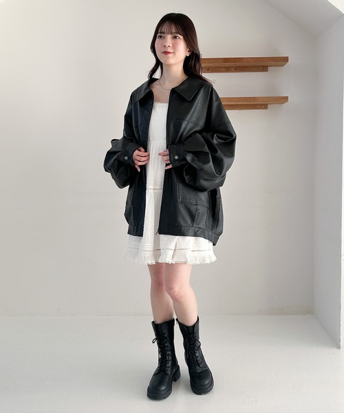 Heather（ヘザー） ブルゾン アウター BIGブルゾン 977312 レディース