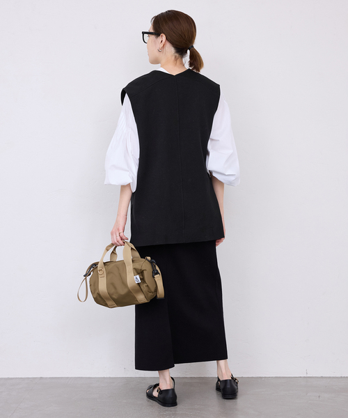SLOBE IENA（スローブイエナ） ベスト ジレ ダブルフェイスコットン