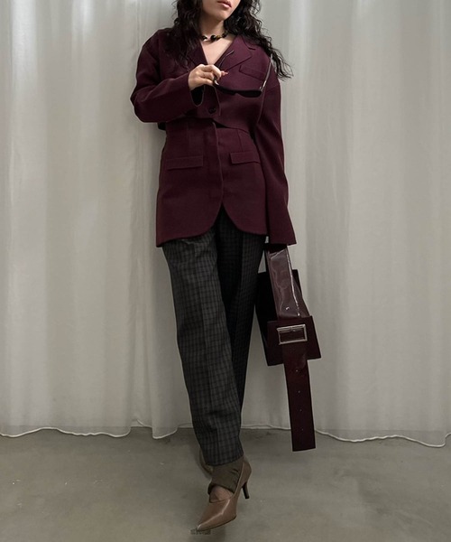 Ameri（アメリ） コート アウター JACKET SEPARATE KNIT TOP