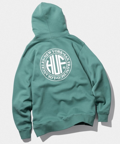 HUF（ハフ） パーカー REGIONAL PUFF HOODIE メンズ レディース