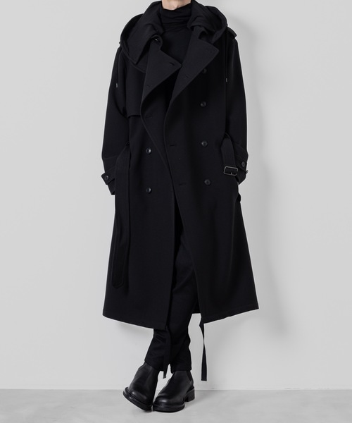 ATO（アトウ） トレンチコート コート MILITARY TRENCH HOOD COAT