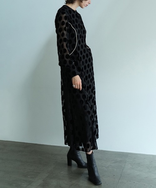 CLANE（クラネ） ドレス 「CLANE/クラネ」BIG DOT OPAL ONEPIECE