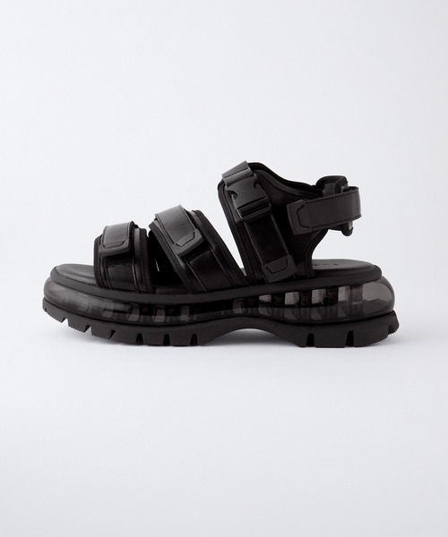 CLEL（クレイル） サンダル 「CLEL」Air Cushion High Sole Sandal