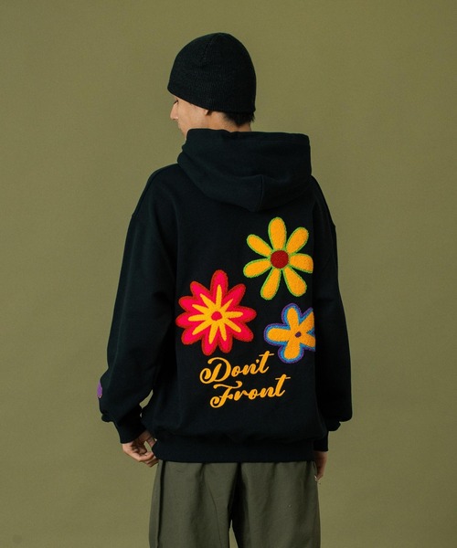 XLARGE（エクストラ ラージ） パーカー FLOWER PULLOVER HOODED SWEAT