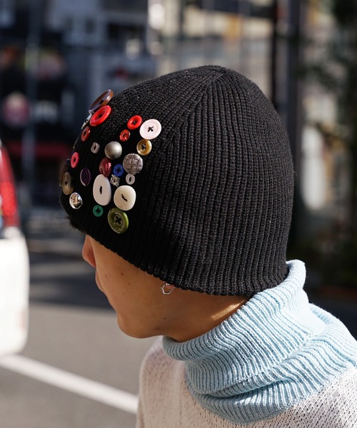 ROOP TOKYO ニット帽 ニットキャップ REMAKE KNITCAP リメイク ニット