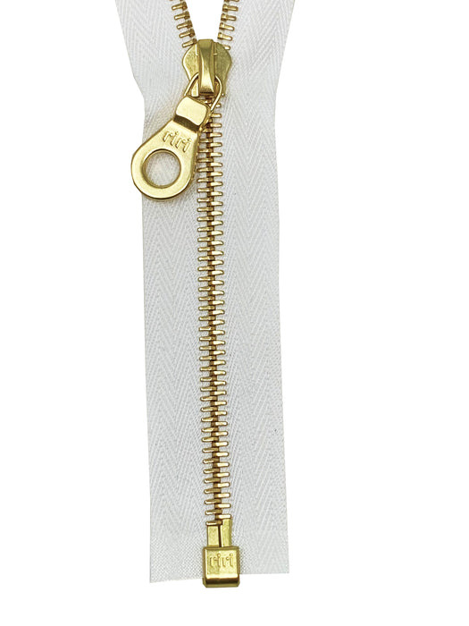 riri 6MM Teeth One-Way Separating Open Bottom Zipper with KTA Pull