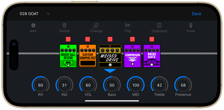 Handy Guitar Lab for MS-50G+ | ZOOM