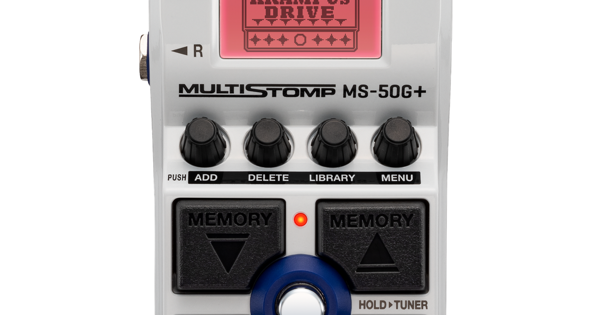 ZOOM MS-50G+ MultiStomp | ZOOM