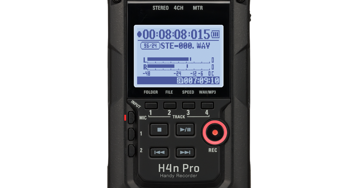 H4n Pro Four-Track Audio Recorder | ZOOM