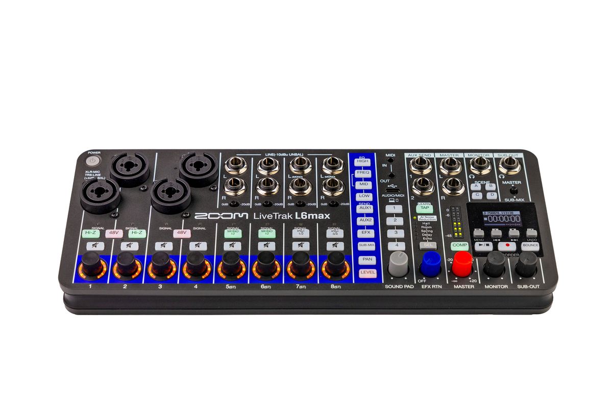LiveTrak L6max | ZOOM
